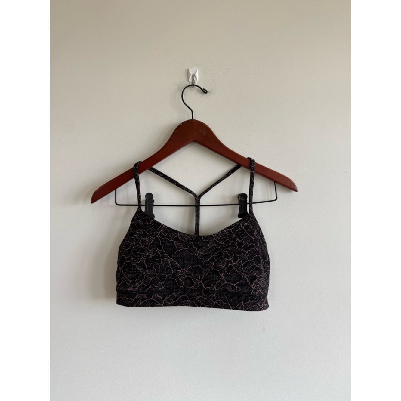 Lululemon Athletica Black And Pink Sports Bra